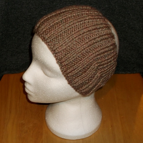 Grouse Rib hand knitted headwear, handmade by Longhaired Jewels